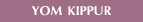 Yom Kippur